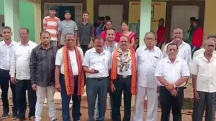 କଣ୍ଟାବାଞ୍ଜି: ବେଳପଡ଼ା ପଞ୍ଚାୟତ ହାଇସ୍କୁଲ ଠାରେ ୨ ଶିକ୍ଷକ ଙ୍କୁ ଅବସରକାଳୀନ ସମ୍ବର୍ଦ୍ଧନା କାର୍ଯ୍ୟକ୍ରମ ଅନୁଷ୍ଠିତ
