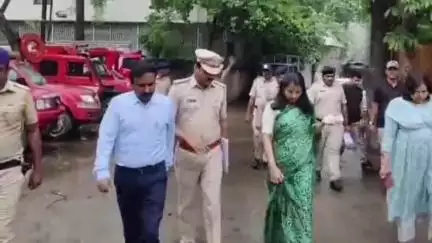 अमरावती: महानगरपालिका आयुक्‍त सौम्‍या शर्मा चांडक यांनी केली अग्निशमन विभागाची पाहणी