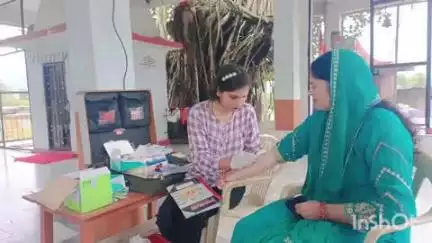 ढटवाल: सांसद ने बड़ाग्रां में मोबाइल स्वास्थ्य सेवा के तहत 60 लोगों का स्वास्थ्य किया जांच