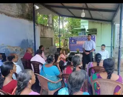 EPFO, Regional Office, Nagercoil handed over the Pension Pay Orders to the members on the day of their superannuation Today under Prayaas Scheme.