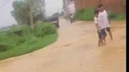 अम्बाला: मारकंडा नदी में उफान, घेलड़ी व हेमामाजरा में घुसा नदी का पानी