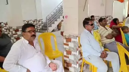 नोखा: काली मंदिर के प्रांगण में भारतीय जनता पार्टी की बूथ सशक्तिकरण को लेकर पूर्व विधायक की उपस्थिति में बैठक आयोजित की गई