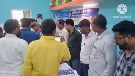 तेंदूदरहा में धरती आबा शिविर का आयोजन, बड़ी संख्या में ग्रामीणों ने योजनाओं का लाभ उठाया