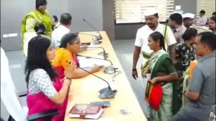 సిద్దిపేట అర్బన్: ప్రతీ ఒక్క ప్రజావాణి దరఖాస్తును పరిష్కరించి శనివారంలోగా ఆన్లైన్లో పొందుపరచాలి:జిల్లా కలెక్టర్ కె.హైమావతి