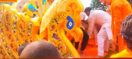 उकवा ग्राम में निकली भगवान जगन्नाथ की भव्य रथयात्रा, मंदिर प्राण प्रतिष्ठा समारोह का हुआ आयोजन