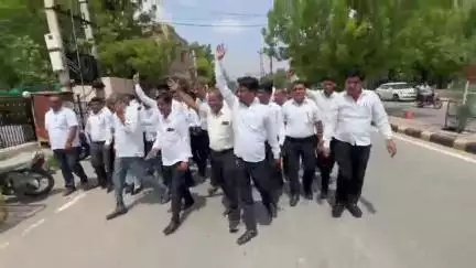 नागौर: नागौर में वकील को जान से मारने की धमकी, वकीलों ने एएसपी से मुलाकात कर आरोपी की गिरफ्तारी की मांग की