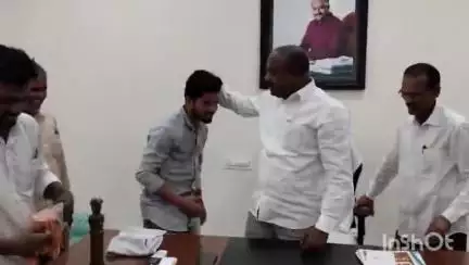 పెందుర్తి: APPGE CET లో రాష్ట్ర ప్రథమ ర్యాంకు సాధించిన బాలిబాని సునీల్ సత్కరించిన పెందుర్తి ఎమ్మెల్యే పంచకర్ల రమేష్ బాబు
