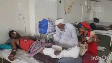 विदिशा नगर: बरखेड़ा जागीर में एक युवक, पत्नी और बेटे के साथ मारपीट