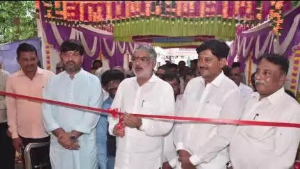 લાલપુર: મુળુભાઈ બેરાએ લાલપુરમાં કન્યાશાળાના નવીન ઓરડાઓનું તથા લાઇબ્રેરીનું લોકાર્પણ કર્યું