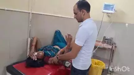 कन्नौज: आल्हापुर गांव में पैसे के विवाद को लेकर देवर ने भाभी को मारपीट कर किया घायल, पीड़िता का अस्पताल में हुआ मेडिकल