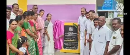 மொடக்குறிச்சி: கஸ்பாபேட்டை ஊராட்சியில் துவக்க பள்ளிக்கு கூடுதல் கட்டிடத்தை எம்.எல்.ஏ திறந்து வைத்தார்