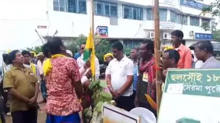 বর্ধমান ২: হাট গোবিন্দপুর এলাকায় হুল দিবস উপলক্ষে ভারত জাকাত মাঝি পারগানা মহলের পক্ষ থেকে স্মরণসভার আয়োজন