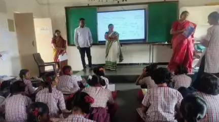 జనగాం: జిల్లాలోని వివిధ పాఠశాలలను ఆకస్మికంగా తనిఖీ చేసిన హైదరాబాద్ RJD విజయలక్ష్మి