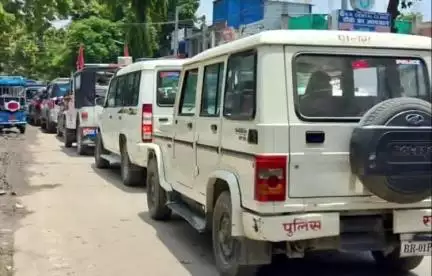 सरायरंजन: मुसरीघरारी में भीषण जाम, जाम में फंसे केंद्रीय गृह राज्य मंत्री नित्यानंद राय