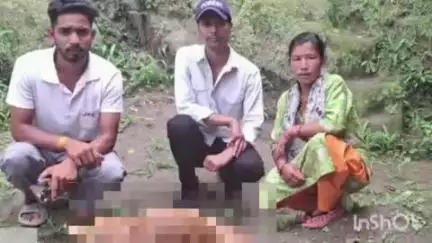 अल्मोड़ा: नगर से सटे माल गांव में गुलदार का आतंक जारी, दिनदहाड़े बकरी का किया शिकार, गांव में दहशत