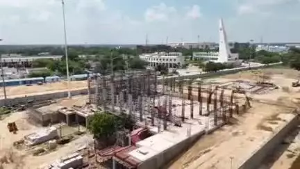 सैफई: सपा राष्ट्रीय अध्यक्ष ने श्रद्धेय नेताजी के निर्माणाधीन स्मारक स्थल के लिए मांगा सहयोग