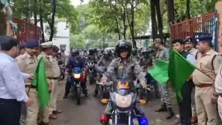 हज़ारीबाग: हजारीबाग में अपराध नियंत्रण के लिए बड़ी पहल, 50 बाइकर्स पुलिसकर्मी 160 जगहों पर करेंगे निगरानी