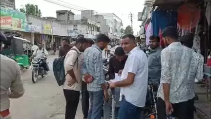 તળાજા: કાયદાનું પાલન ન કરતા લોકોને પોલીસે કાયદાનું ભાન કરાવ્યું