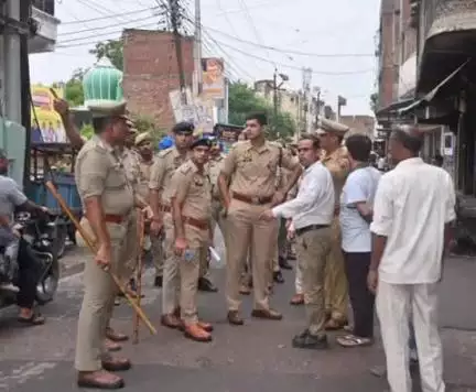 फिरोज़ाबाद: फ़िरोज़ाबाद में मोहर्रम से पहले पुलिस अलर्ट, एसएसपी ने ताजिया रूट का किया निरीक्षण और दिए सख्त निर्देश