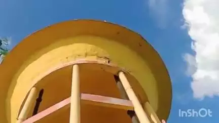 लखीमपुर: फूलबेहड़ ब्लॉक के तेतारपुर गांव की पानी की टंकी में दरार, बनी खतरे की घंटी