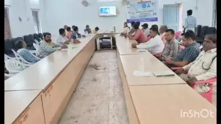 त्योंथर: जनपद सभागार त्यौंथर में जल गंगा संवर्धन अभियान को लेकर हुई बैठक, वीडियो सहित अन्य उपस्थित