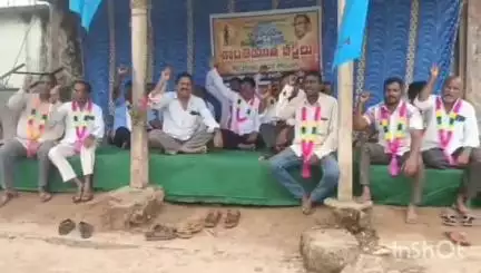 మహదేవ్​పూర్: మహాదేవపూర్ లో
తెలంగాణ ఉద్యమకారుల ఫోరం శాంతియుత దీక్ష