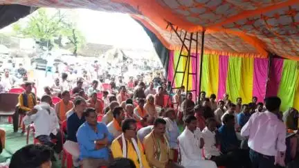 बासोदा: बासौदा: ग्राम पंचायत विषधा में जल गंगा संवर्धन अभियान का समापन, विधायक ने किया पंचायत भवन का भूमि पूजन