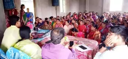 পটাশপুর ১: অমর্ষি-১ গ্ৰাম-পঞ্চায়েতে অনুষ্ঠিত হলো এক সমবায় সমিতির বার্ষিক সাধারণ সভা
