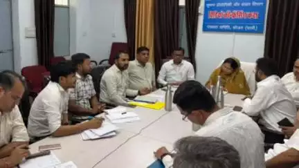 सोजत: विधायक शोभा चौहान ने सोजत में बिगड़ी पेयजल व्यवस्था एवं अन्य समस्याओं को लेकर बैठक में अधिकारियों को सुनाई खरी-खोटी