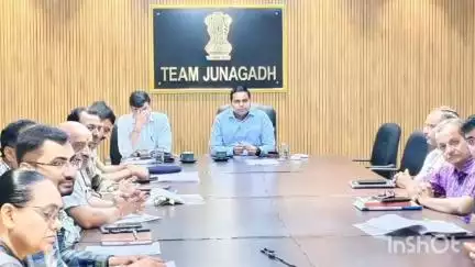 જૂનાગઢ: કલેકટર કચેરી ખાતે કલેકટર ની અધ્યક્ષતામાં જિલ્લા સ્વાગત કાર્યક્રમ યોજાયો
