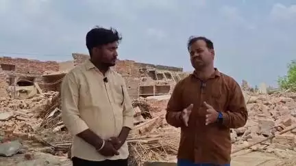 मुहम्मदाबाद: अंधऊ में एयरपोर्ट की जमीन से हटाए जा रहे अतिक्रमण को लेकर प्रधान प्रतिनिधि विपिन बिंद ने बताया चौंकाने वाली बात
