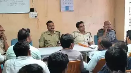 तिलैया थाना में मोहर्रम पर्व को लेकर शांति समिति की हुई बैठक