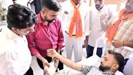 तिंवरी: बिनावास में आयोजित रक्तदान शिविर में 46 रक्तवीरों ने किया रक्तदान, नेत्र जांच और पर्यावरण संरक्षण का भी दिया संदेश