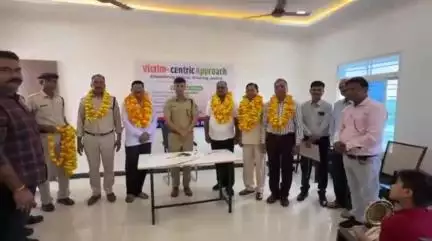 राजगढ़: SP ने कर्तव्यनिष्ठ पुलिसकर्मियों को सेवानिवृत्ति के उपरांत दी भावभीनी विदाई