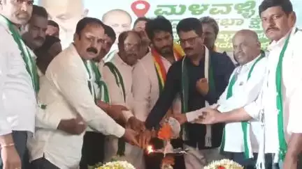 ಮಳವಳ್ಳಿ: ಸ್ಥಳೀಯ ಸಂಸ್ಥೆ ಚುನಾವಣೆಗೆ ‌ಪಕ್ಷ ಸಂಘಟನೆಗೆ ಮುಂದಾಗಿ: ಪಟ್ಟಣದಲ್ಲಿ ಜೆಡಿಎಸ್ ಮುಖಂಡ ನಿಖಿಲ್ ಕುಮಾರಸ್ವಾಮಿ
