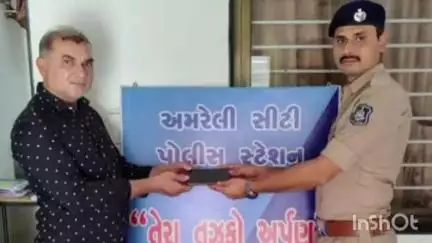 સીટી પોલીસ સ્ટેશન વિસ્તારથી ગુમ થયેલ મોબાઈલ શોધી લેતી પોલીસ ટીમ, મોબાઇલ મળતા ફરીયાદીમાં ખુશીની લાગણી છવાઈ