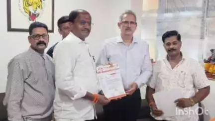 शिरुर अनंतपाळ: शिवसेना उद्धव बाळासाहेब ठाकरे पक्षाचे तालुकाप्रमुख भागवत वंगे यांची शिव आरोग्य सेना जिल्हाप्रमुखपदी निवड