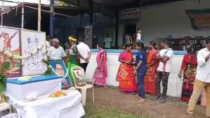 বর্ধমান ২: বাম এলাকার জেলা জাহের থান ট্রাস্টের পরিচালনায় হুল দিবস পালন ও রক্তদান শিবিরের আয়োজন, উপস্থিত বিধায়ক সহ অন্যরা