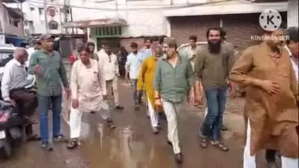 हुज़ूर: भोपाल: वार्ड निरीक्षण पर निकले विधायक आरिफ मसूद, समस्याओं के समाधान का दिया आश्वासन