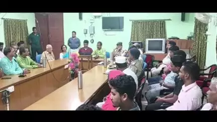 মহিষাদল: মহরম উৎসব কমিটির মেম্বারদের নিয়ে মহিষাদল পঞ্চায়েত সমিতির সভাকক্ষে প্রশাসনিক বৈঠক উপস্থিত বিধায়ক