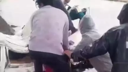 पिपरिया: पिपरिया सांडिया रोड पर एंबुलेंस पेड़ से टकराई, चार की मौत, एक गंभीर