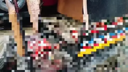 पचरुखी: भवानी मोड़ पचरुखी के पास टेम्पू से भारी मात्रा में अंग्रेजी शराब बरामद