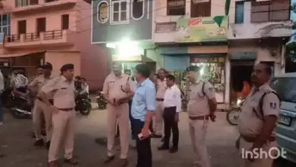श्योपुर: मोहर्रम के मद्देनज़र पुलिस और प्रशासन ने किया शहर का भ्रमण, एसडीएम और एएसपी सहित पुलिस अमला मौजूद