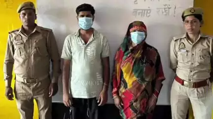 सवायजपुर: हरपालपुर पुलिस ने दहेज हत्या के आरोपी मां-बेटे को किया गिरफ्तार