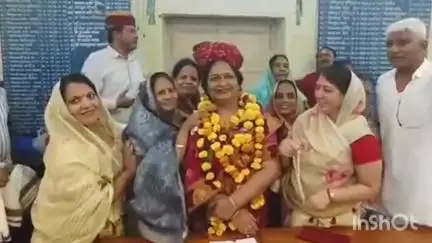 मेड़ता: मेड़ता सिटी नगर पालिका अध्यक्ष गौतम टाक को 6 साल के लिए निलंबित किया गया, शोभा लाहोटी ने अध्यक्ष पद संभाला
