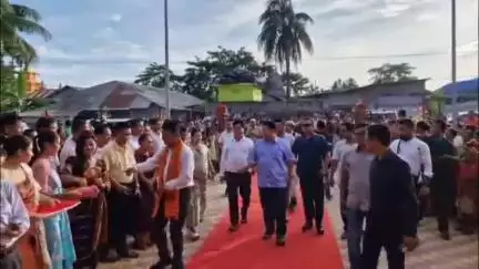 কোকৰাঝাৰ ভাগ: ছেৰফাংগুৰিত প্ৰয়াত তিকেন্দ্ৰজিত মেমৰিয়েল ডিজিটেল মিনি চিনিমা হুল মুকলি  প্ৰমোদ বড়োৰ