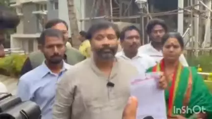రేయ్ శ్రీవారి గర్భాలయ నమో నాతో నాన్ వెజ్ హోటల్ నిర్వహిస్తున్న వారిపై చర్యలు తీసుకోండి: కిరణ్ రాయల్