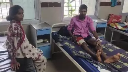 बालाघाट: ग्राम खामी में दो सगे भाइयों में हुए विवाद में छोटे भाई ने तोड़ी बड़े भाई की टांग, अस्पताल में उपचार जारी