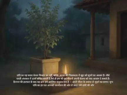 प्रेरक संदेश 
शुभ रात्रि