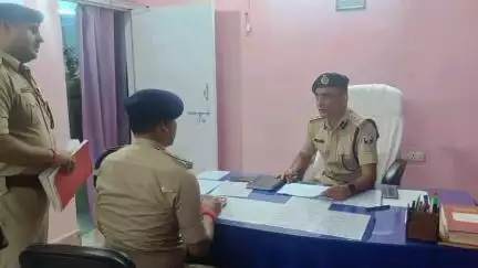 मानपुर: एसएसपी आनंद कुमार ने मुफस्सिल थाने का औचक निरीक्षण किया